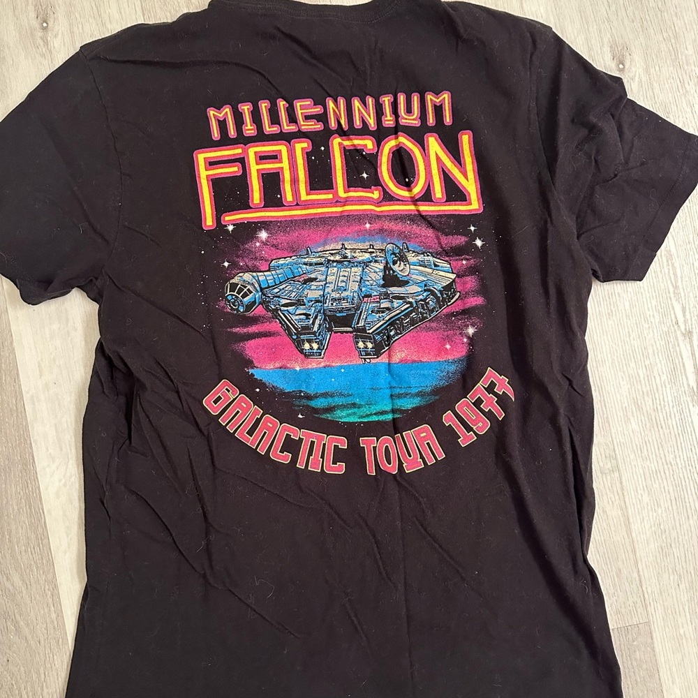 Star Wars millennium, falcon T-shirt, men’s large black